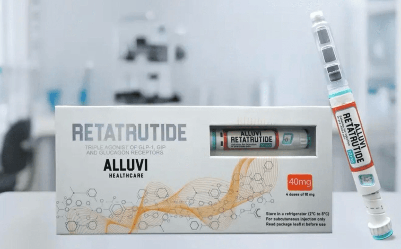 Alluvi Retatrutide 40mg research pen